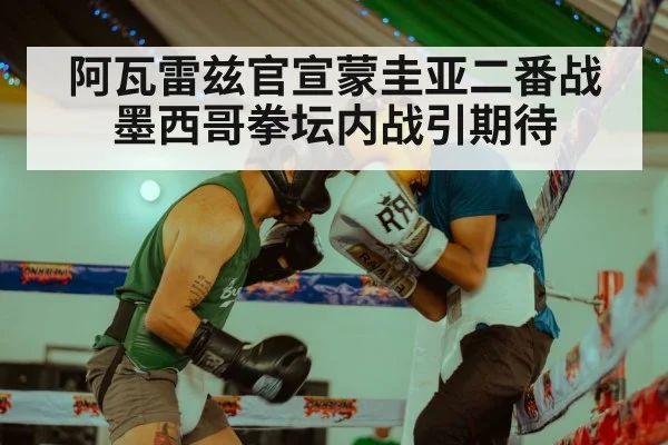 阿瓦雷兹官宣蒙圭亚二番战 墨西哥拳坛内战引期待